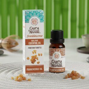 NEW Guru Nanda GuruNanda Frankincense Essential Oil 100% Pure .5oz